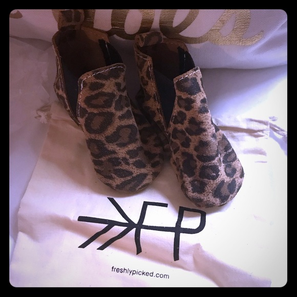 Freshly Picked Other - Freshly Picked Leopard Chelsea Boot NEW 3 SOLD OUT